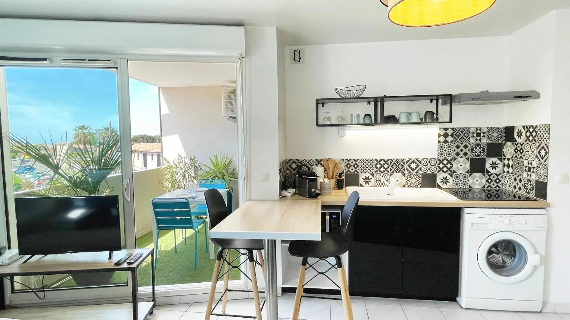 Appartement Lapin Blanc - Joli Studio Avec Terrasse Marseille France